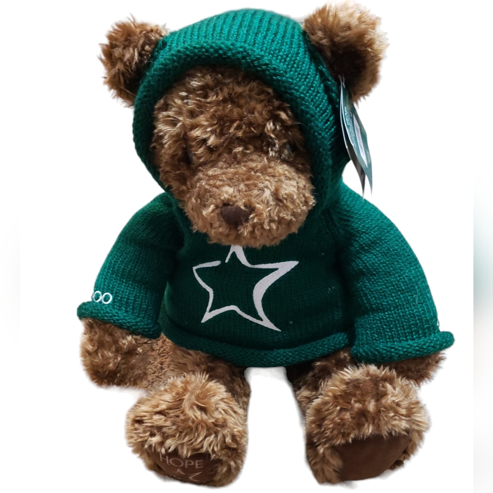Y2K Foley's 2000 Limited Edition Millenium Hope Gund Golden Bear Large 24” Plush